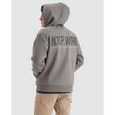NXP.WRK - Concept Relaxed Fit Hoodie - Charcoal | NPWHS03-CHAR